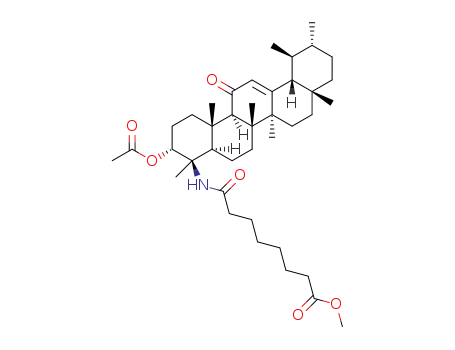 methyl 8-((3-α-acetoxy-11-oxo-24-norurs-12-en-4-yl)amino)-8-oxooctanoate