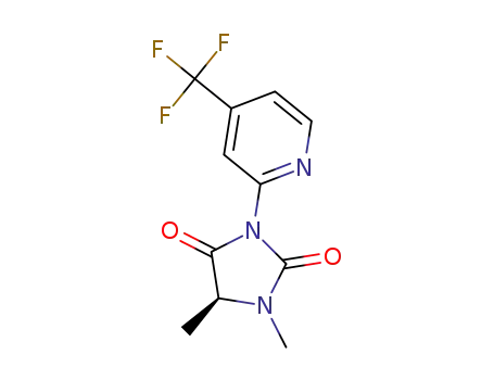 (5S)-1,5-dimethyl-3-[4-(trifluoromethyl)-2-pyridyl]imidazolidine-2,4-dione