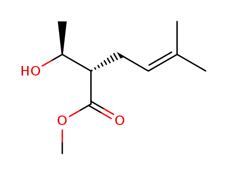 (S)-methyl 2-((S)-1-hydroxyethyl)-5-methylhex-4-enoate