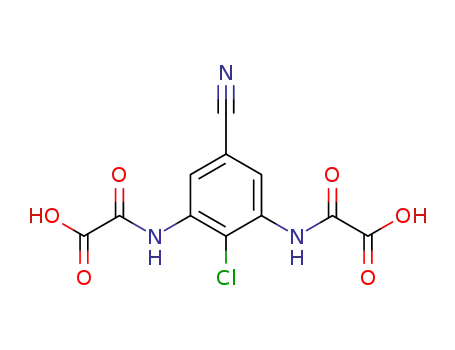 N,N'-(2-chloro-5-cyano-m-phenylene)dioxamic acid
