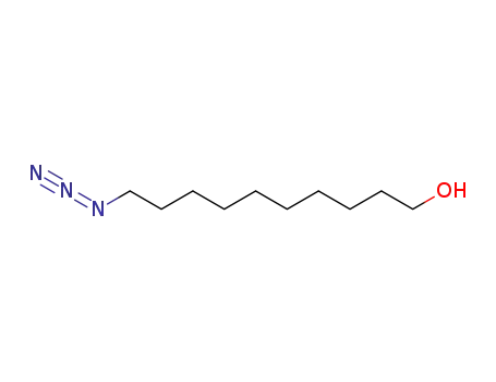 Molecular Structure of 57395-48-9 (10-AZIDO-1-DECANOL)