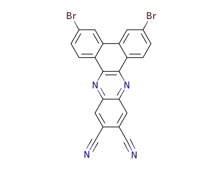 3,6-dibromodibenzo[a,c]phenazine-11,12-dicarbonitrile