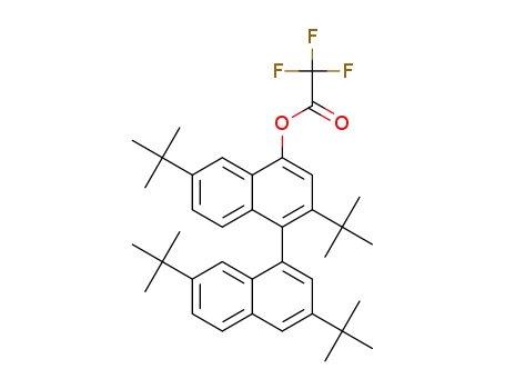 2,3',6,7'-tetra-tert-butyl-1,1'-binaphthyl-4-yl trifluoroacetate