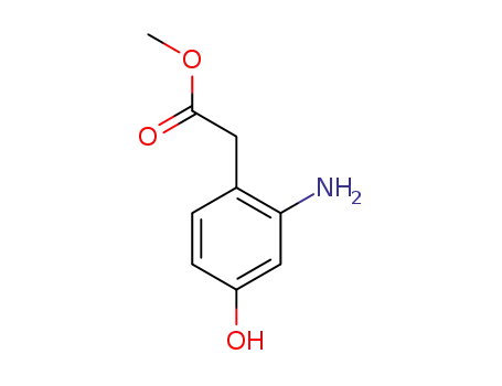 2-amino-4-hydroxyphenylacetic acid methyl ester