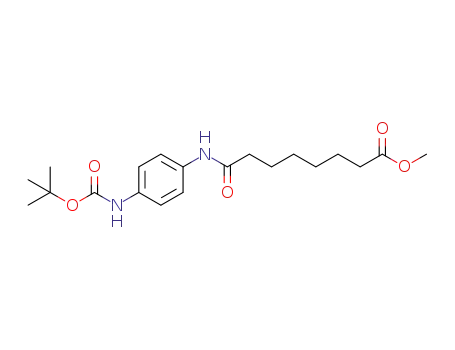 methyl 8-((4-((tert-butoxycarbonyl)amino)phenyl)amino)-8-oxooctanoate