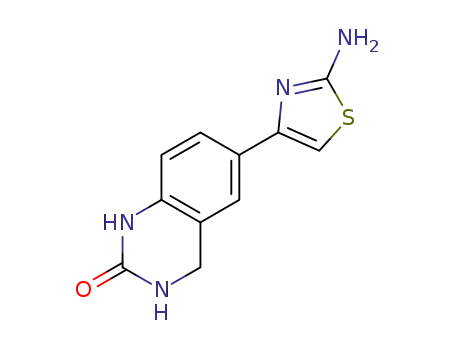 6-(2-aminothiazol-4-yl)-3,4-dihydroquinazolin-2(1H)-one