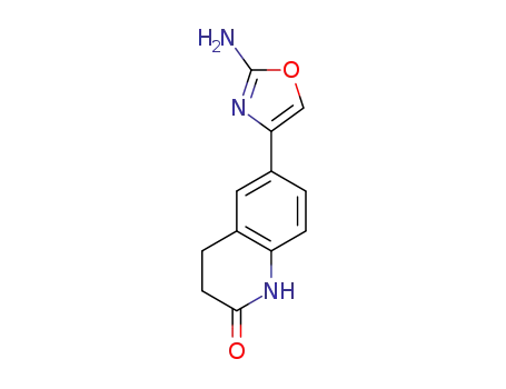 6-(2-aminooxazol-4-yl)-3,4-dihydroquinolin-2(1H)-one