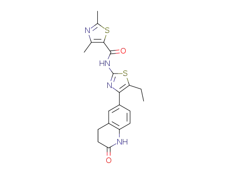 N-(5-ethyl-4-(2-oxo-1,2,3,4-tetrahydroquinolin-6-yl)thiazol-2-yl)-2,4-dimethylthiazole-5-carboxamide