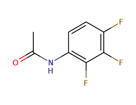 Molecular Structure of 365-29-7 (N-(2,3,4-trifluorophenyl)acetaMide)