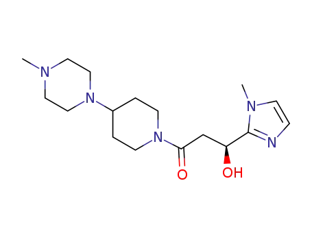 (S)-3-hydroxy-3-(1-methyl-1H-imidazol-2-yl)-1-(4-(4-methylpiperazine-1-yl)piperidin-1-yl)propan-1-one