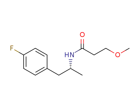 (R)-N-(1-(4-fluorophenyl)propan-2-yl)-3-methoxypropanamide