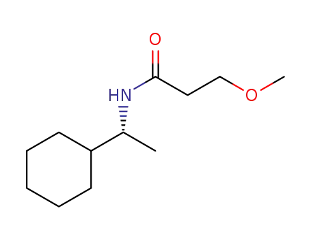 (R)-N-(1-cyclohexylethyl)-3-methoxypropanamide