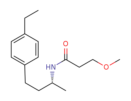 (R)-N-(4-(4-ethylphenyl)butan-2-yl)-3-methoxypropanamide