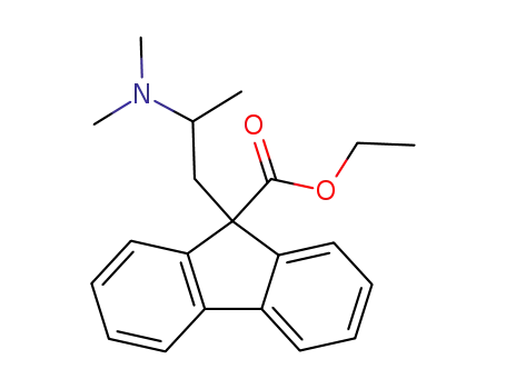 9-(2-dimethylamino-propyl)-fluorene-9-carboxylic acid ethyl ester
