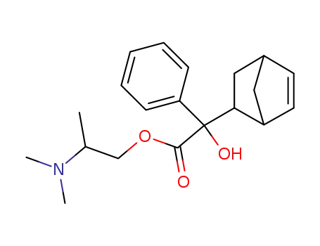 hydroxy-norborn-5-en-2-yl-phenyl-acetic acid-(2-dimethylamino-propyl ester)