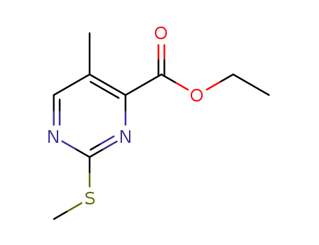 ethyl 2-(methylthio)-5-methylpyrimidine-4-carboxylate