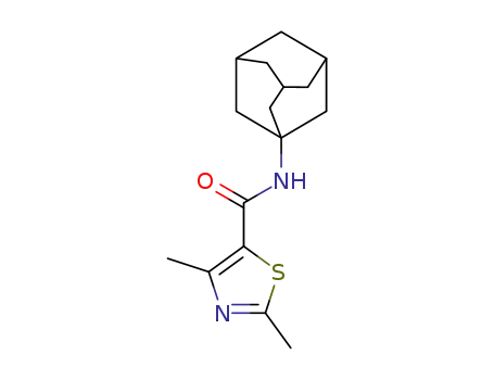 N-(adamantan-1-yl)-2,4-dimethylthiazole-5-carboxamide