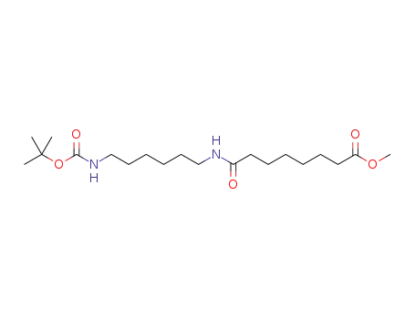 methyl 8-((6-((tert-butoxycarbonyl)amino)hexyl)amino)-8-oxooctanoate