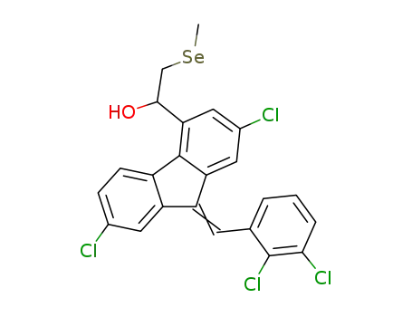 1-(2,7-dichloro-9-[2,3-dichlorobenzylidene]-9H-fluoren-4-yl)-2-(methylselanyl)ethanol