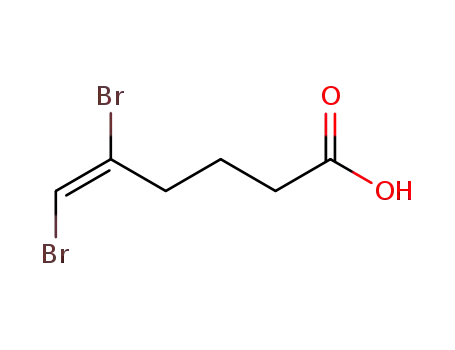 (E)-5,6-dibromopent-5-enoic acid