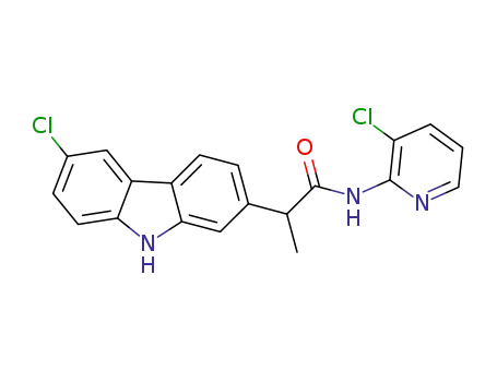 2-(6-chloro-9H-carbazol-2-yl)-N-(3-chloropyridin-2-yl)propanamide