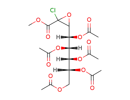 methyl 2,3-anhydro-2-chloro-4,5,6,7,8-penta-O-acetyl-D-glucooctonoate