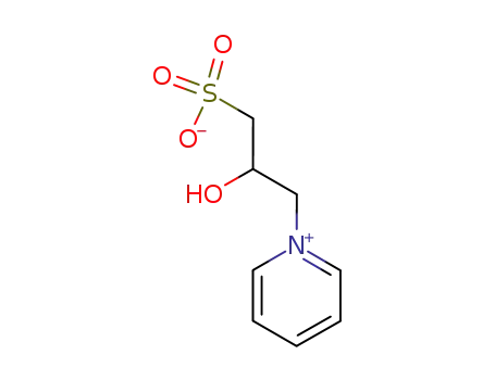 Molecular Structure of 3918-73-8 (1-(2-Hydroxy-3-sulfopropyl)-pyridinium betane)