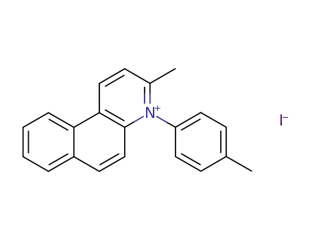 3-methyl-4-p-tolyl-benzo[f]quinolinium; iodide