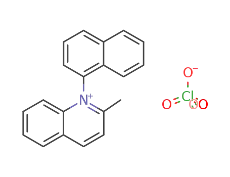 2-methyl-1-[1]naphthyl-quinolinium; perchlorate