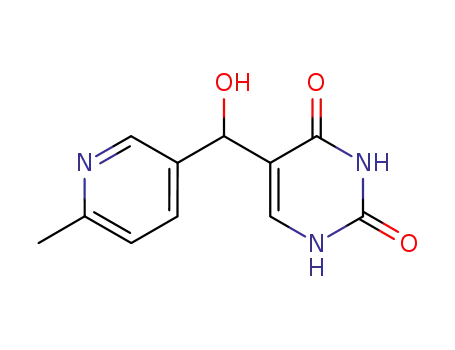 5-<(6-methyl-3-pyridinyl)hydroxymethyl>-2,4(1H,3H)-pyrimidinedione