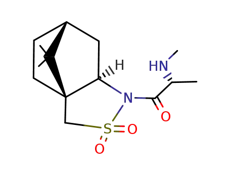 (2R,2'R)-N-<2'-(methylamino)propionyl>bornane-10,2-sultam
