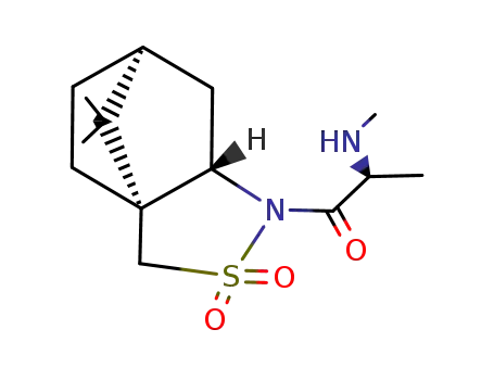 (2S,2'S)-N-<2'-(methylamino)propionyl>bornane-10,2-sultam