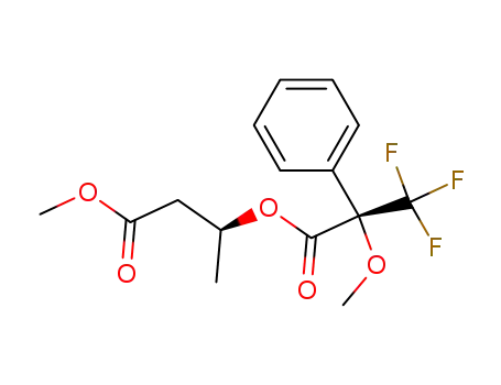 methyl (3S)-3-<(S)-(-)-α-methoxy-α-(trifluoromethyl)phenylacetyl>butyrate