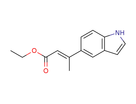 ethyl (E)-(indol-5-yl)-2-butenoate