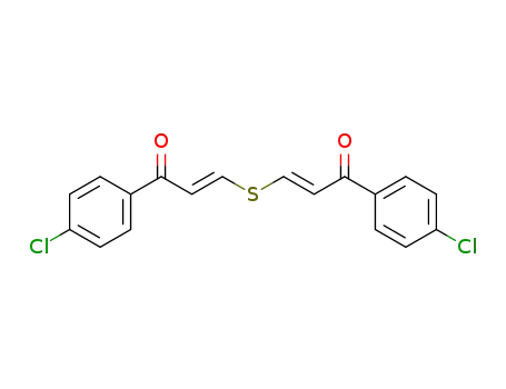 (E)-1-(4-Chloro-phenyl)-3-[(E)-3-(4-chloro-phenyl)-3-oxo-propenylsulfanyl]-propenone