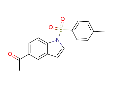 1-[1-(toluene-4-sulfonyl)-1H-indol-5-yl]ethanone