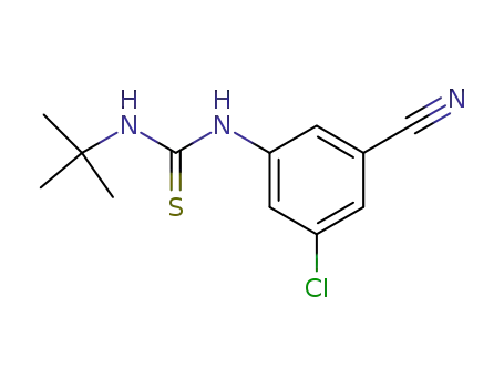 1-tert-Butyl-3-(3-chloro-5-cyano-phenyl)-thiourea