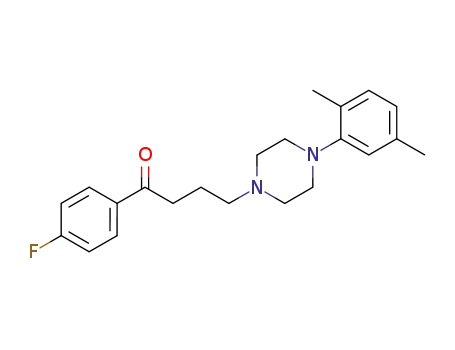 4-[4-(2,5-dimethylphenyl)piperazin-1-yl]-1-(4-fluorophenyl)butan-1-one