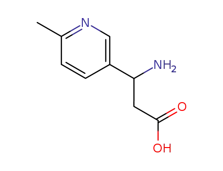 3-amino-3-(6-methyl-3-pyridyl)propionic acid