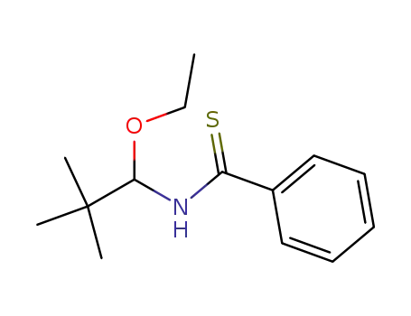 N-(1-ethoxy-2,2-dimethyl-propyl)-thiobenzamide