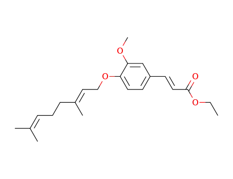 ethyl 3-(4'-geranyloxy-3'-methoxyphenyl)-2-propenoate