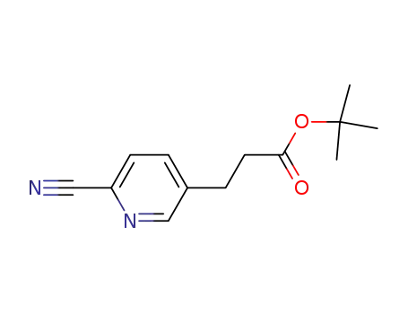 tert-Butyl 3-(6-cyano-3-pyridyl)propanoate