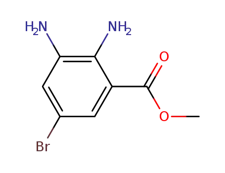 2,3-diamino-5-bromobenzoic acid methyl ester