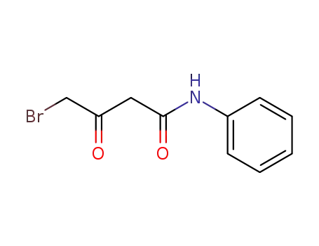Molecular Structure of 1205-74-9 (4-Bromo-3-oxo-N-phenylbutanamide)