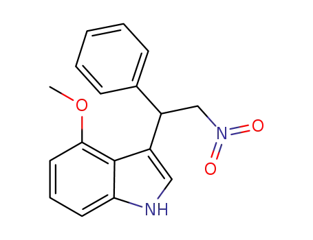 4-methoxy-3-(2-nitro-1-phenylethyl)-1H-indole