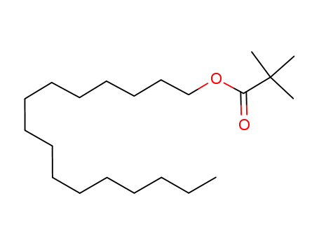 Molecular Structure of 32767-89-8 (2,2-Dimethylpropionic acid, hexadecyl ester)
