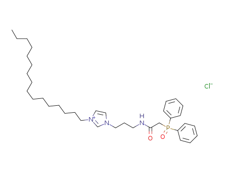 1-[3-[[(diphenylphosphinyl)acetyl]amino]propyl]-3-hexadecyl-1H-imidazol-3-ium chloride