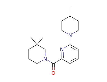 (3,3-dimethylpiperidin-1-yl)(6-(4-methylpiperidin-1-yl)pyridin-2-yl)methanone
