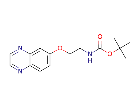 tert-Butyl-2-(quinoxalin-6-yloxy)ethylcarbamate
