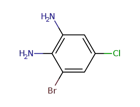 3-bromo-5-chloro-1,2-diaminobenzene